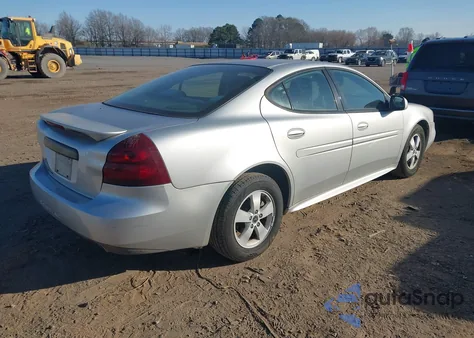 2005 Pontiac Grand Prix z USA, uszkodzony, nr VIN 2G2WP522X51147461